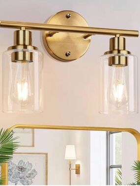 2-Light Bathroom Light Fixtures